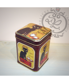 Boite à thé Chat Noir