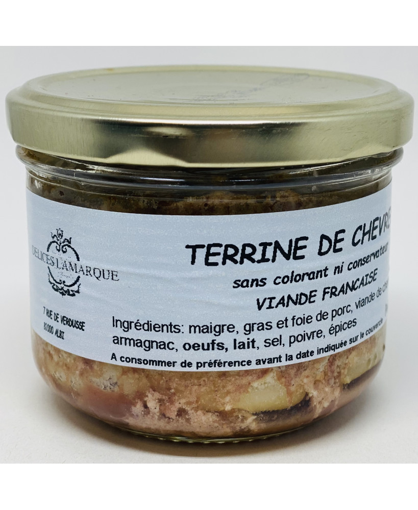 Terrine de chevreuil