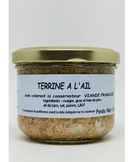 Terrine à l'ail