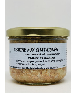 Terrine aux châtaignes