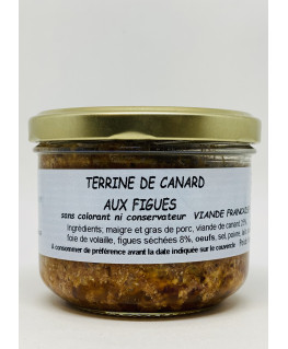 Terrine de canard aux figues