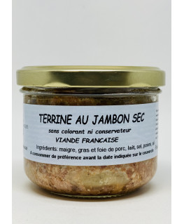 Terrine au jambon sec