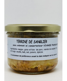 Terrine de sanglier