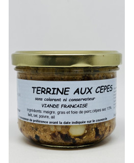 Terrine aux cèpes