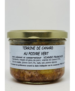 Terrine de canard au poivre...