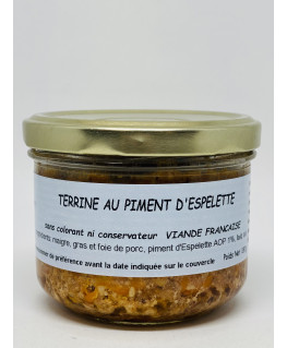 Terrine au piment d'Espelette