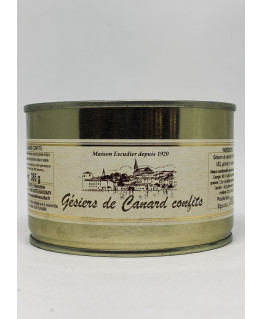 Gésiers de canard confits