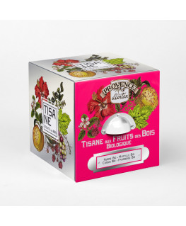 Cube métal tisane fruits...