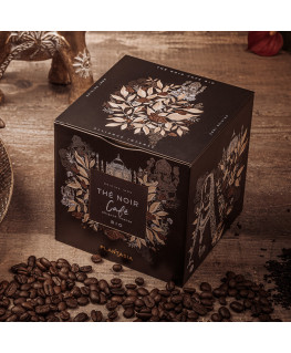 Cube métal thé noir café Bio